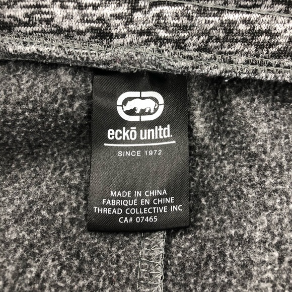 Ecko Unlimited Gray Sweat Shorts Size L - Picture 6 of 7